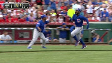 CHC@CIN: Bryant opens the scoring with an RBI double