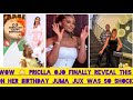 Priclla ojo got a shocking birthday surprise as JUMA JUX was...