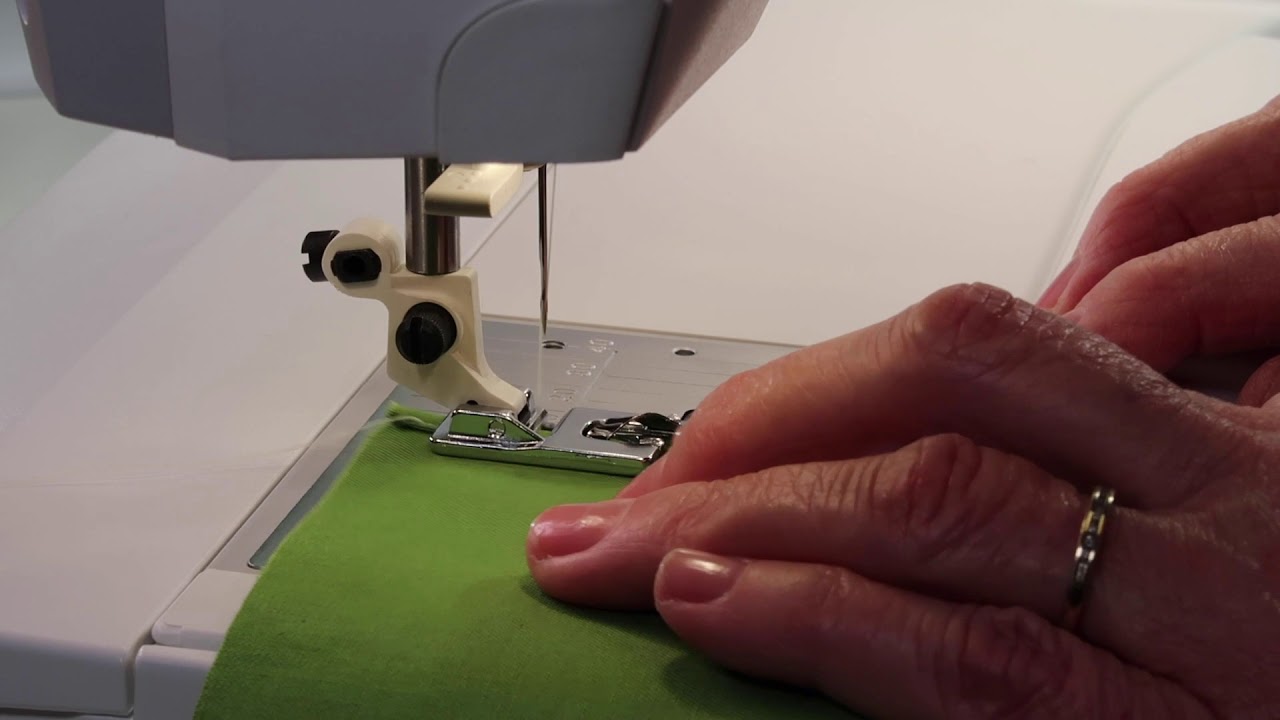 Husqvarna® Viking® 5mm Narrow Hem Foot - YouTube Husqvarna® Viking® 5mm Narrow Hem Foot - YouTube