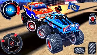 Real Monster Truck Demolition Derby Stunts - Extreme Crash Car Racing 3D - Android GamePlay #2 screenshot 5