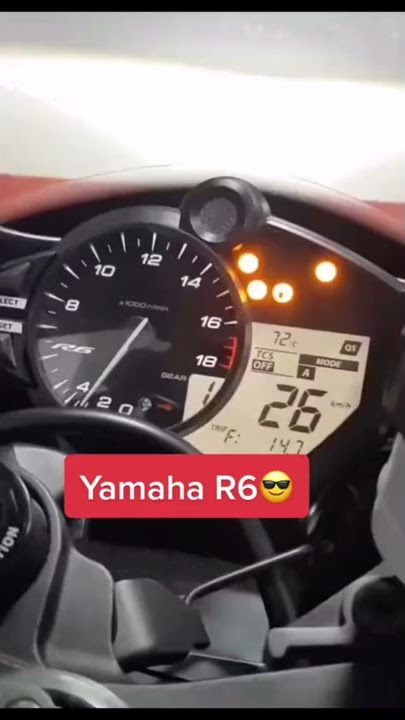 Yamaha R6 Top Speed
