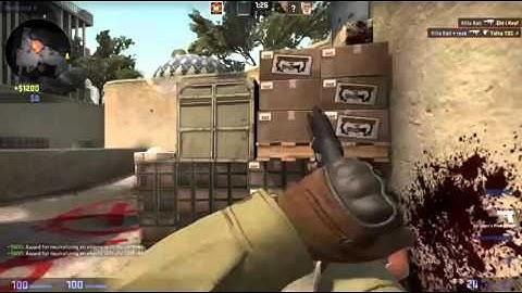 CS:GO Successful Push Through Smoke + Ace !!!