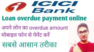 Icici Bankloan EMI payment online option,loan overdue payment kaise kare. screenshot 3