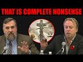 Christopher Hitchens SCHOOLS Christian Apologist on Morality Without God