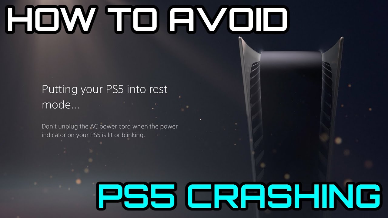 How To Avoid Your PS5 Crashing Stopping Playstation 5 Crashes YouTube