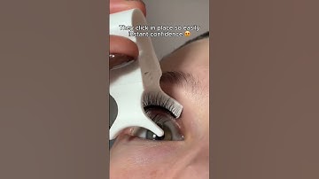 This magnetic lash trick changed my mornings 😳❤️ #lashes #girlhacks #lashextensions