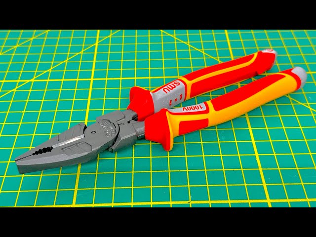 NWS 9” VDE Combination Pliers - YouTube