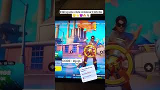 mettez le code créateur lojojo