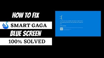 How to Fix Blue Screen Problem in Smartgaga Emulator 😢 | Smart gaga Blue Screen Error Solved ✔