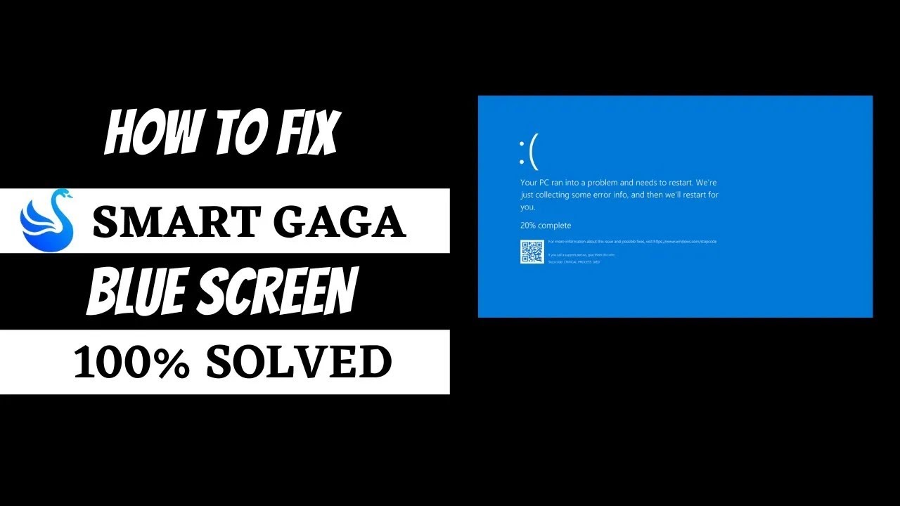 How to Fix Blue Screen Problem in Smartgaga Emulator 😢 | Smart gaga Blue Screen Error Solved ✔
