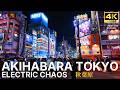 Tokyo Cityscape 4K: AKIHABARA NIGHT WALK | TOKYO’S BRIGHTEST STREETS