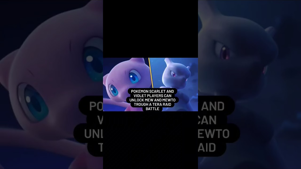 Mew and Mewtwo are coming to Pokémon Scarlet and Violet - The Verge