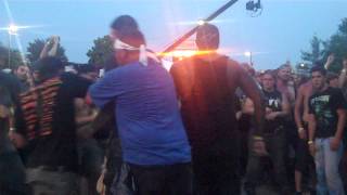 Dirt Fest 2014 Mosh Pit during Powerman 5000
