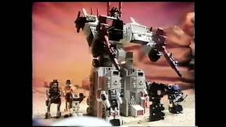 Amazing Transformers Generation One Hasbro Uk Metroplex Tv Advert. G1 1986 Toy Commercial Awesome