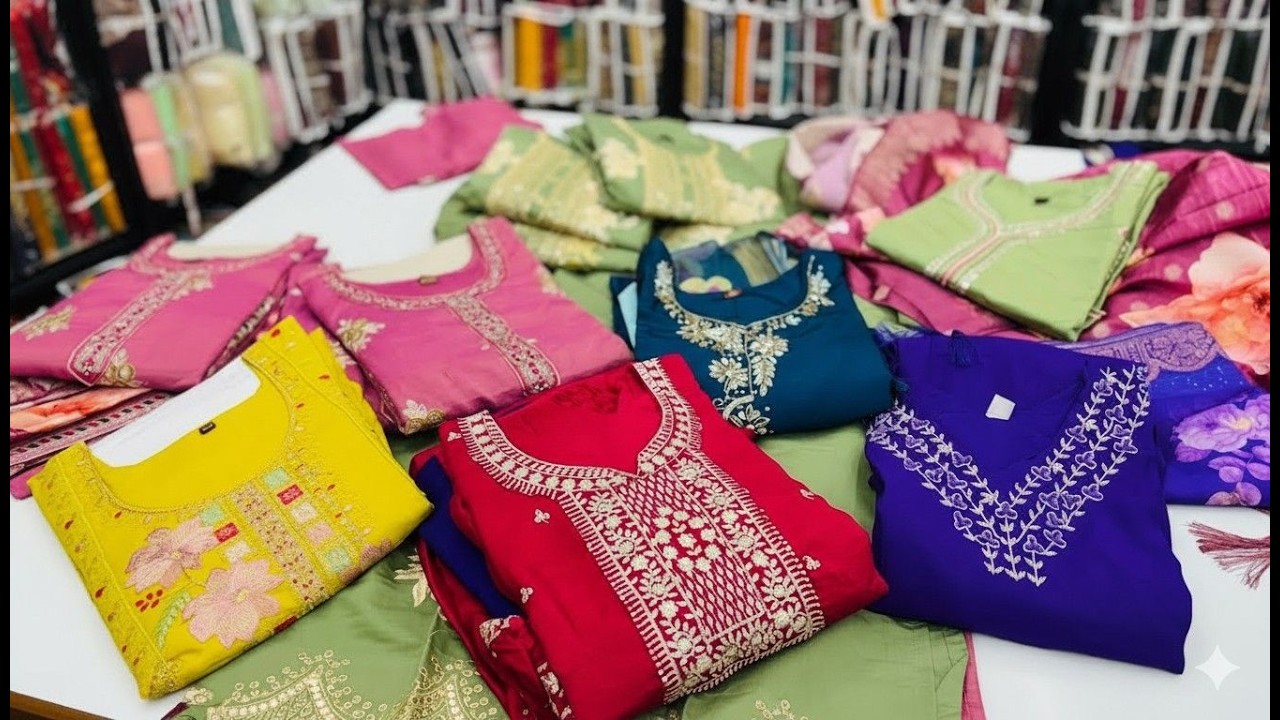 Dress Material Wholesale 🔥 Direct From Surat Manufacturer