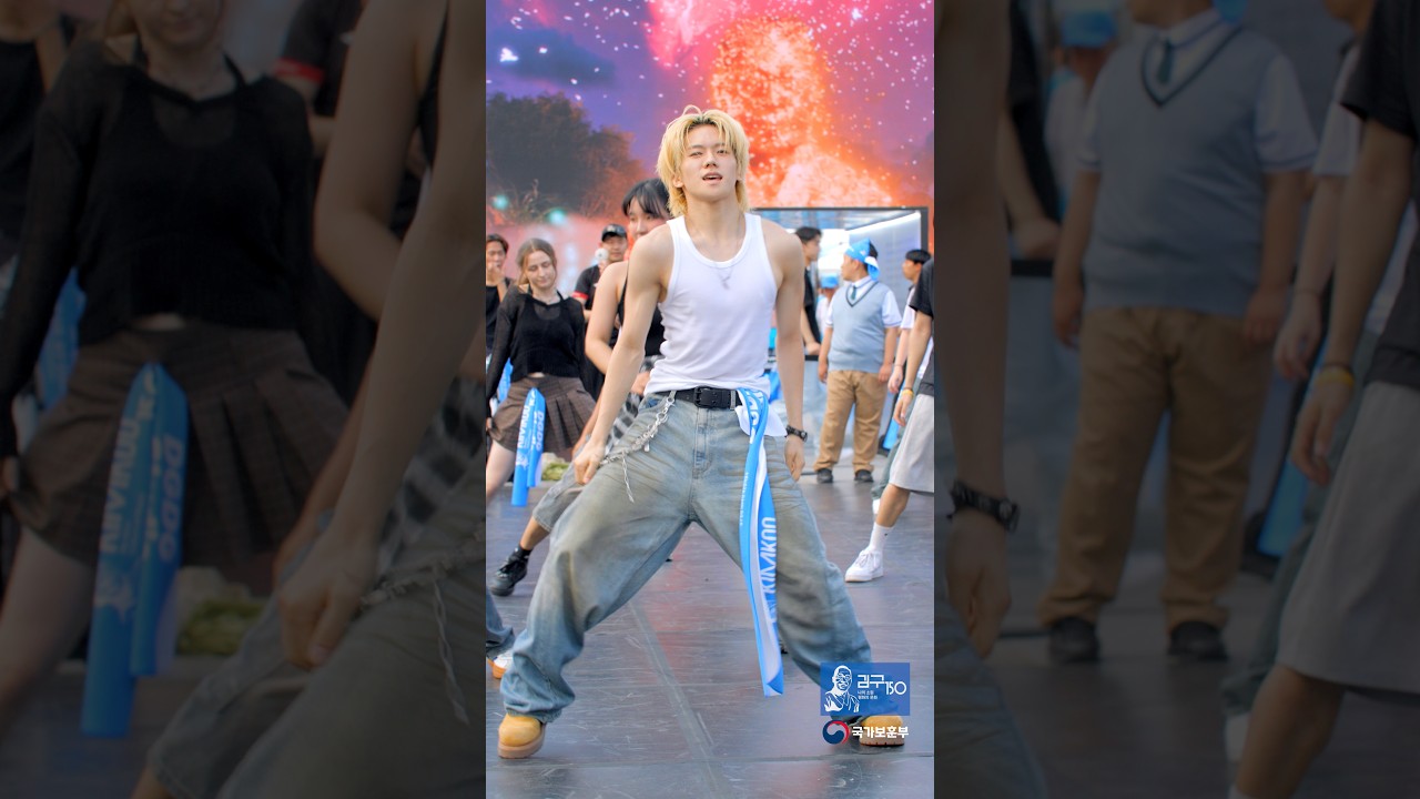 NCT 127 "Cherry Bomb"🔥 #NEWBEAT #MINSUNG 광화문 DGDG 딩가딩가 Kpop in Public #랜덤플레이댄스