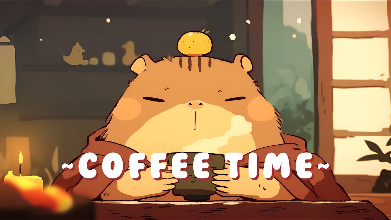 Capybara Study Beats - Lofi Hip Hop for Studying ~ Soothing Ambiance ~ 🦫 📝 | Focus Helper