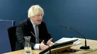 Covid inquiry: Boris Johnson apologises for 'the pain, the loss and the suffering' during pandemic