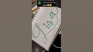 Name Calligraphy 💖 | Comment your name | Magic Calligraphy | #shorts #calligraphy #ytviral #art