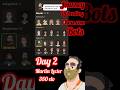 “Day 2 of Beating Every Chess.com Bot | Martin Lecter (Martin 2.0) 350 ELO 😅🤡#chess #shorts