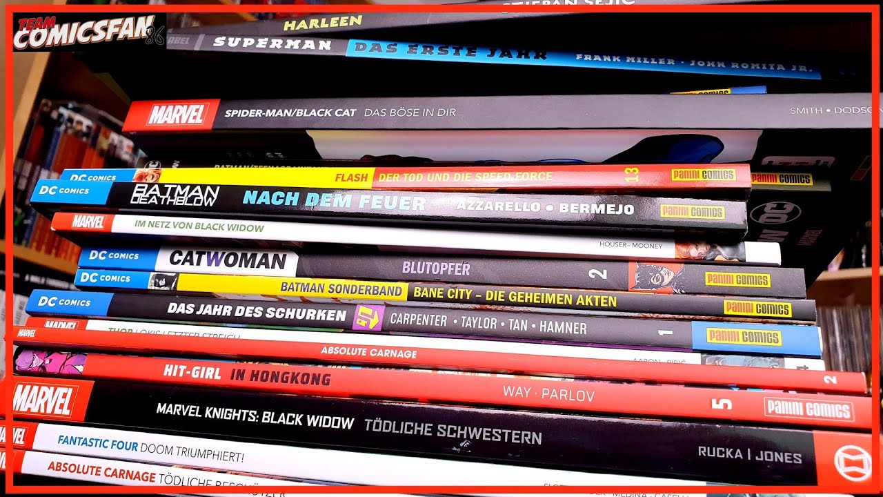 Mein Lesestapel Folge 228 | Marvel & DC Comics | Comic-Sammlung