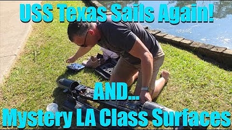 USS Texas Virginia RC Submarine Finally Sails after 2 Months Lost. A Mystery Los Angeles Class!