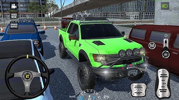4x4 Monster Truck Parking Multi-Level Autopark Levels 63 - Car Game Android Gameplay