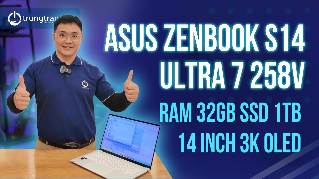 Asus Zenbook S 14 Ultra 258V RAM 32GB SSD 1TB 14 3K OLED (Artic White)