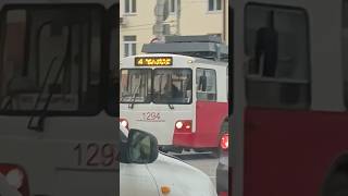 Ижевск ЗиУ-682 КВР Ижевск 1294 маршрут 4 на ул. Пушкинская #зиу