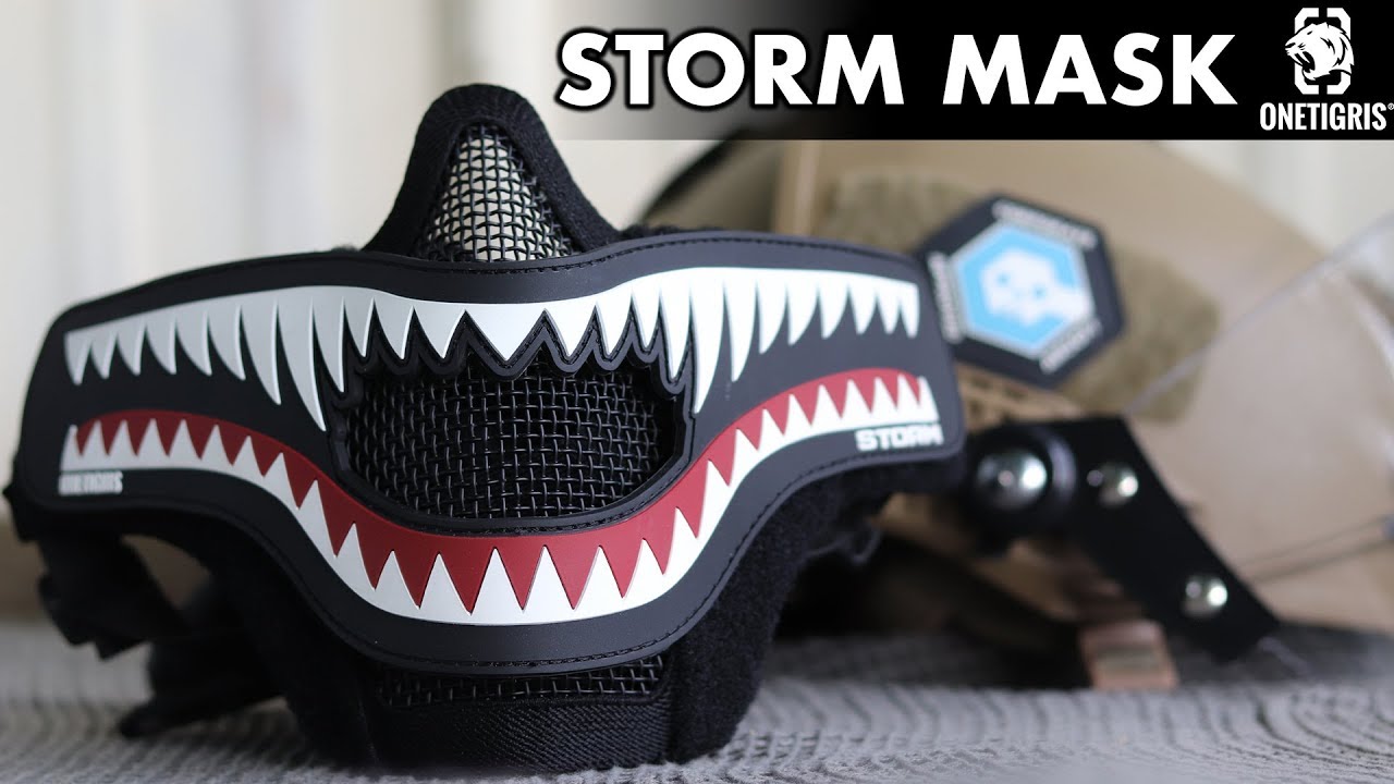 Storm Airsoft Mesh Mask Review // Callsign Reach YouTube