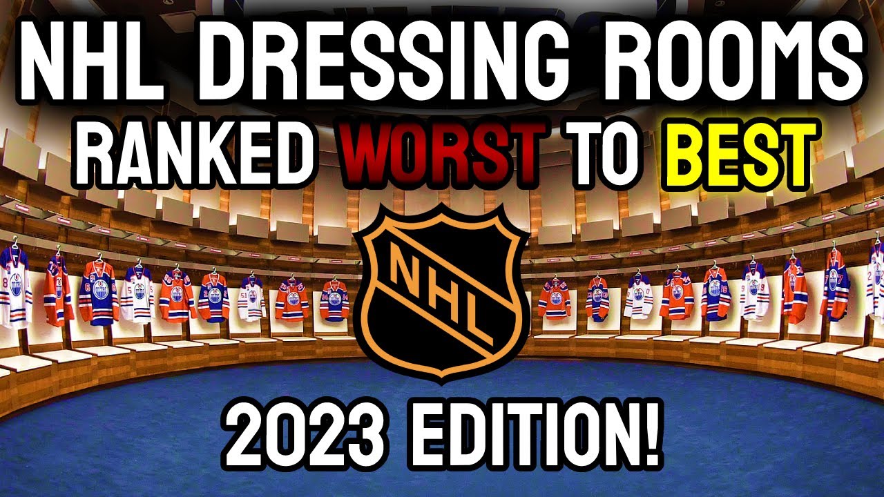 ALL 32 NHL Locker Rooms Ranked From WORST to BEST (2023 Edition) YouTube