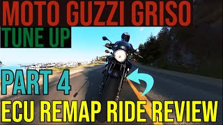 Moto Guzzi Griso 1200SE Remap Ride Evaluation | Is the Beetle Remap worth it? | Part 4: Remap Review screenshot 4