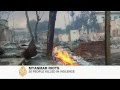 Burma Army Impose Uneasy Calm In Riot Hit City 