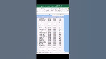Rumus menghitung jam kerja di excel #tutorial #excel #tips