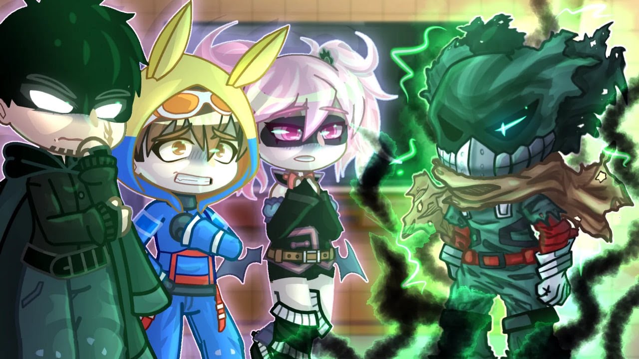 MHA Vigilantes React To Vigilante Deku // Gacha React