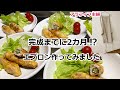 【アラフィフ主婦】エプロンしない派だけどエプロン作ってみました/晩ご飯はオクラ入り鶏つくね照り焼きチーズ