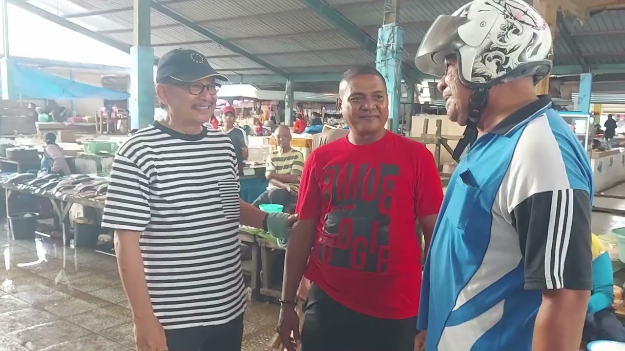 Keliling Pasar Wameo Bersama PAK AMIRUL