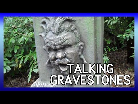 Talking Gravestones at Alton Towers