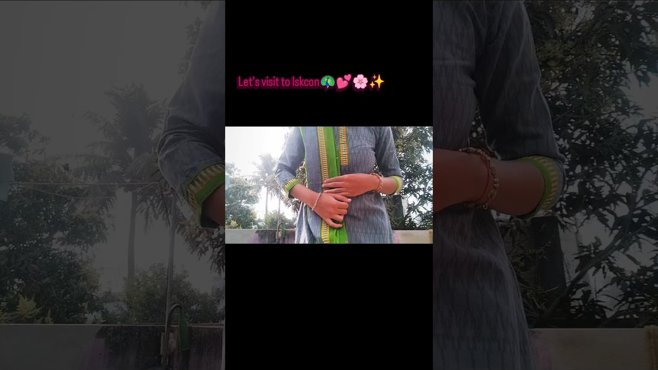 13/365🌸✨ Jaya Ekadashi special Visit to Iskcon#student life #study challenge