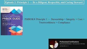 Episode 2: Principle 1 — Be a Diligent, Respectful, and Caring Steward