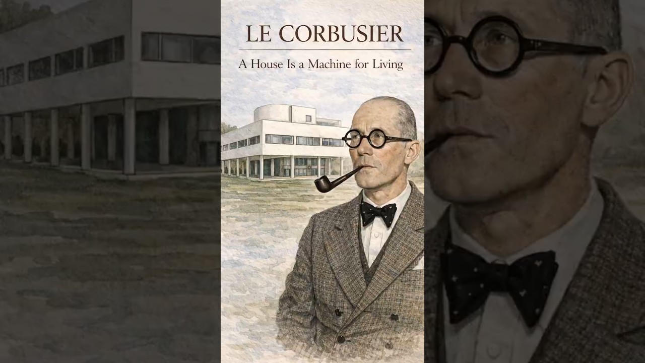 ЛЕ КОРБЮЗЬЕ 🏛️Дом — это машина для жизни ⚙️