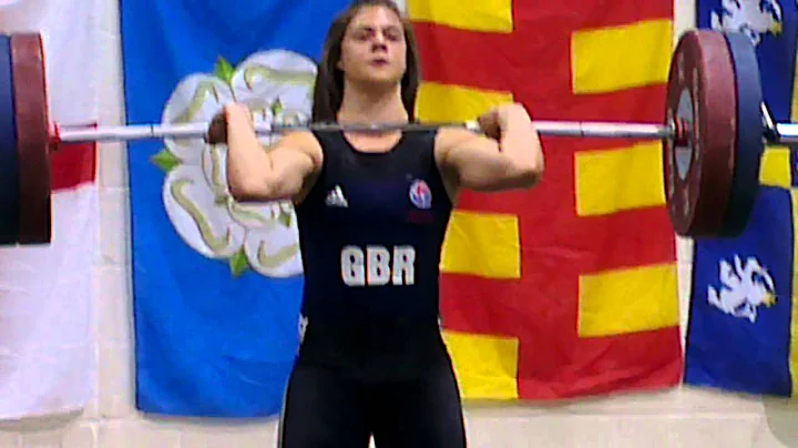 Rebekah Tyler 110kg jerk