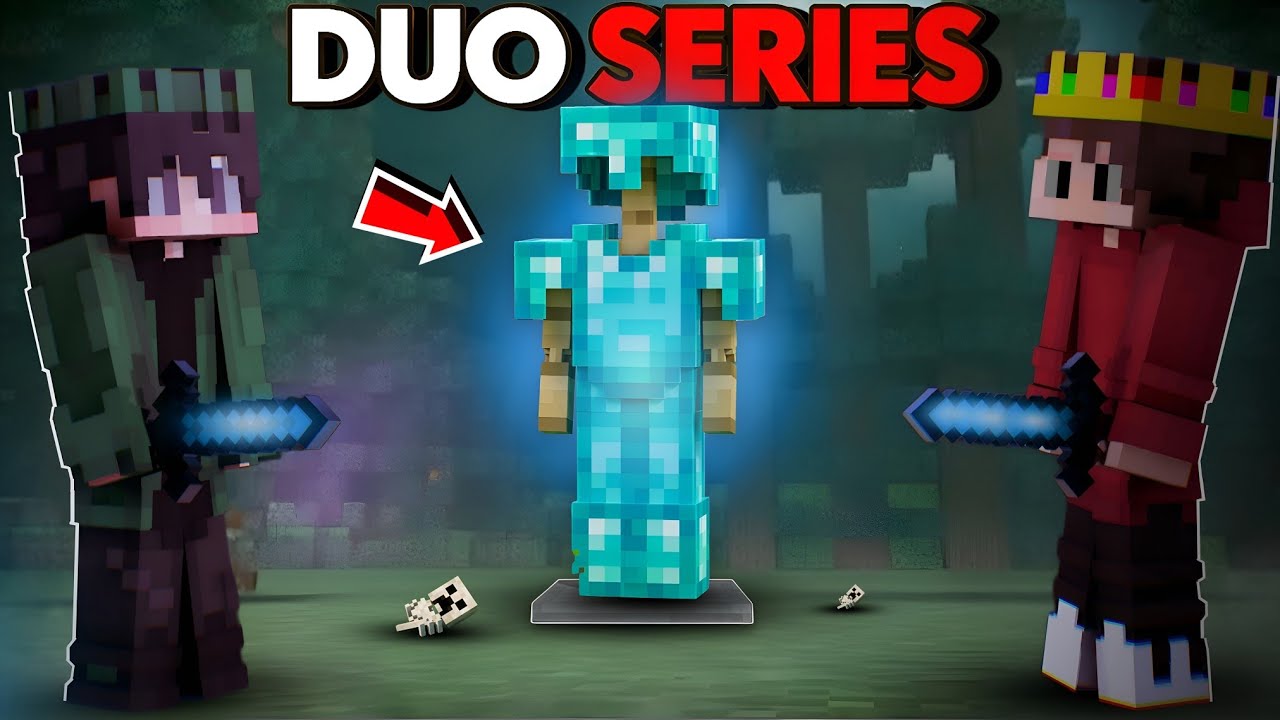 We Finally Got DIAMOND ARMOUR 😱 | Minecraft Duo Survival EP 2 - YouTube