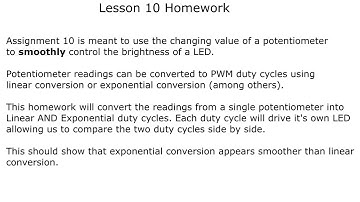 Raspberry Pi Pico W - Lesson 10 Homework Solution