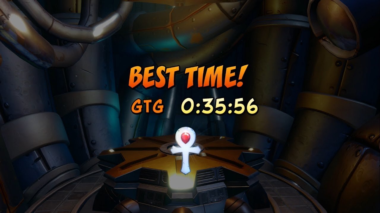 Crash Bandicoot 2 - N. Sane Trilogy - Platinum Time Trial #25: Spaced Out - 