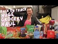 HEALTHY BACK ON TRACK HUGE GROCERY HAUL FOR THE WEEK! FROM TARGET + MEAL IDEAS