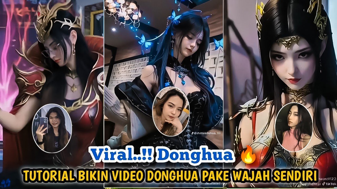 КАК СДЕЛАТЬ ВИРУСНОЕ ВИДЕО DONGHUA, ИСПОЛЬЗУЯ СВОЕ ЛИЦО В TIKTOK 🔥
