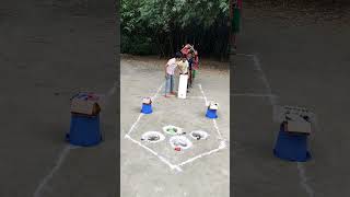 গর্তে বল ফেলে বিস্কুট জেতারে এক আজব খেলা #short #youtubeshorts #funny_local_game screenshot 1