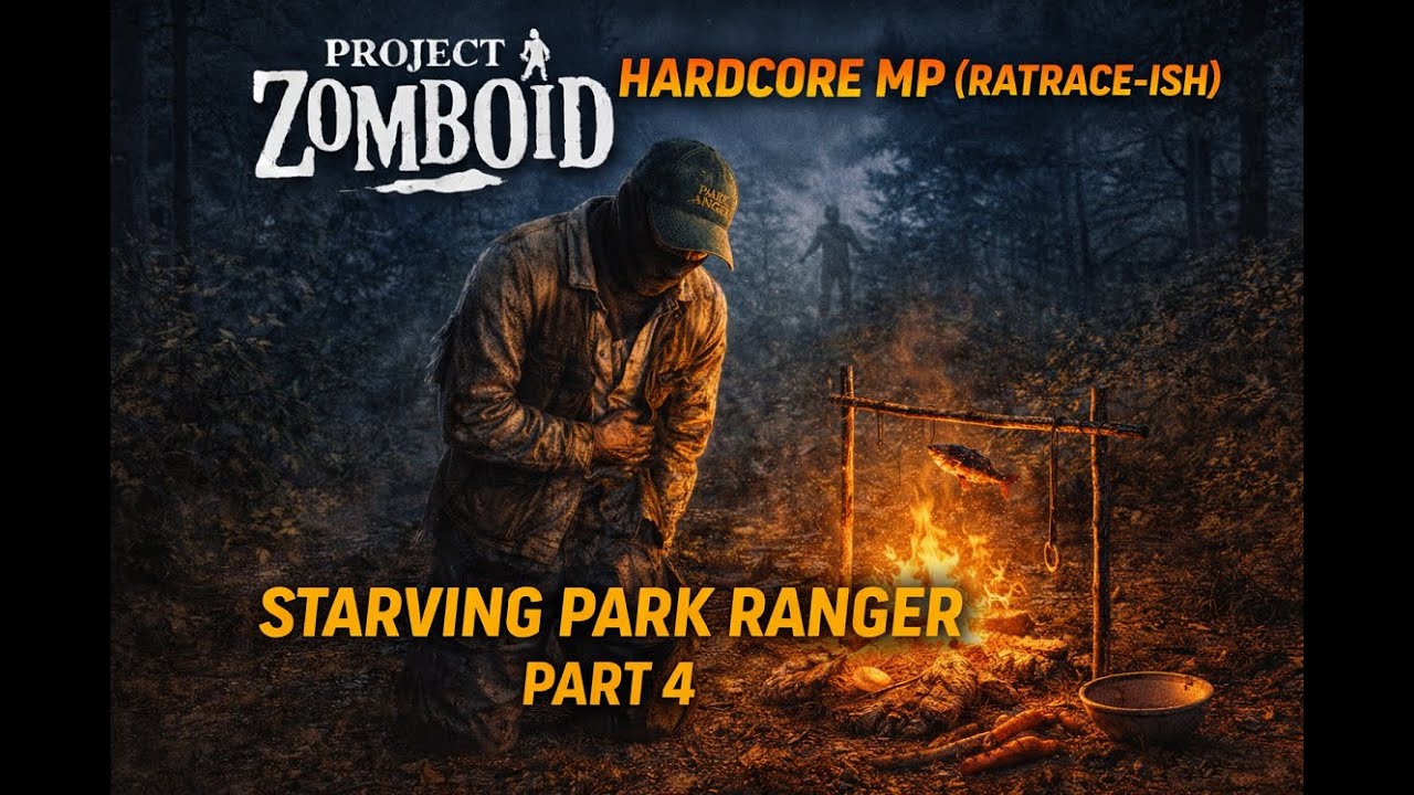Project Zomboid Hardcore MP (Ratrace) | Starving Park Ranger — Part 4