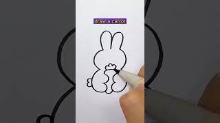 #draw #drawing #art Draw a rabbit with me screenshot 4
